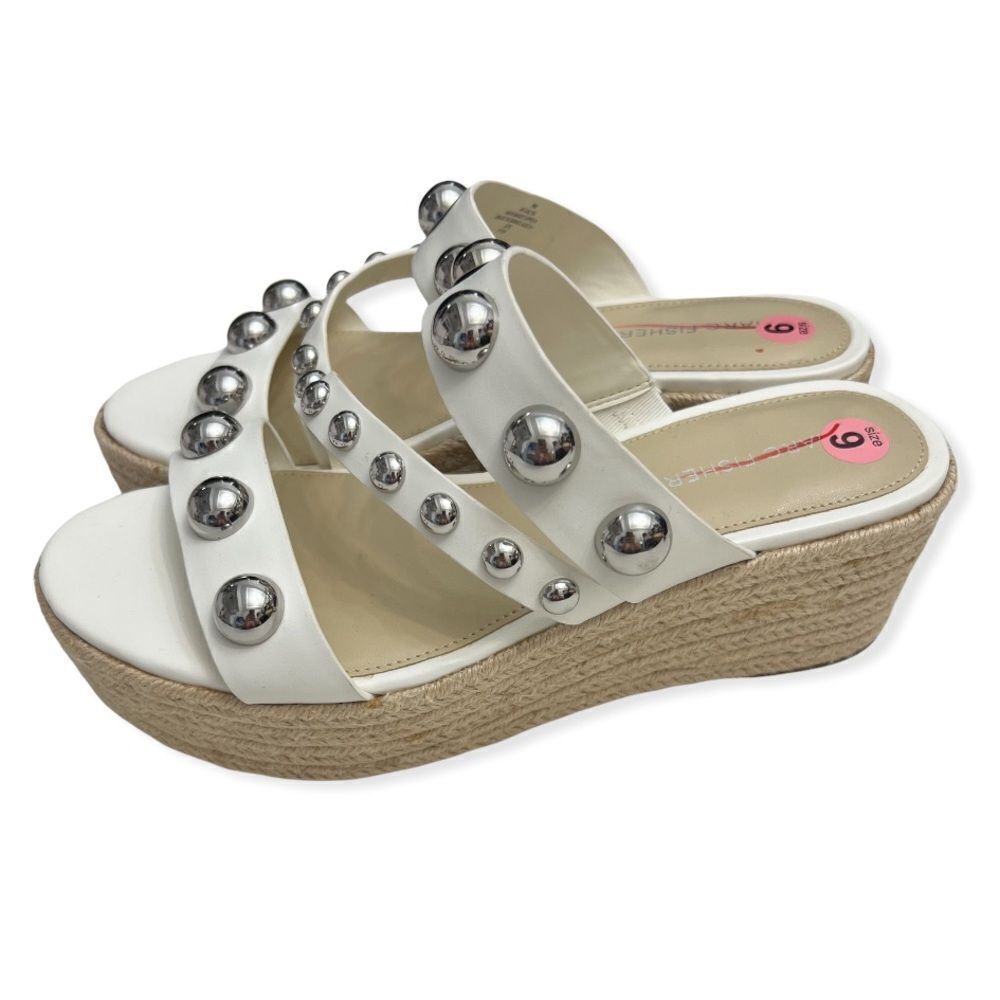 Marc Fisher Jalyn Embellished Espadrille Platform Sandal